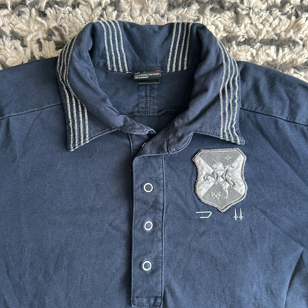 Diesel Polo Shirt Size Medium - Picture 3 of 4